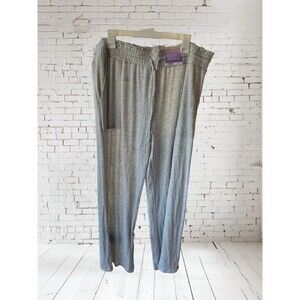 Womens Pants Stars Above XXL 2X Gray Lounge Pants New